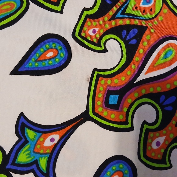 Trina Turk Multicolor Maxi Dress Size S With Small Stains - Picture 8 of 9